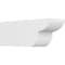 Ekena Millwork Standard Crestline Architectural Grade PVC Rafter Tail, 5"W X 6"H X 16"L RFTP05X06X16CRE - alternate 1